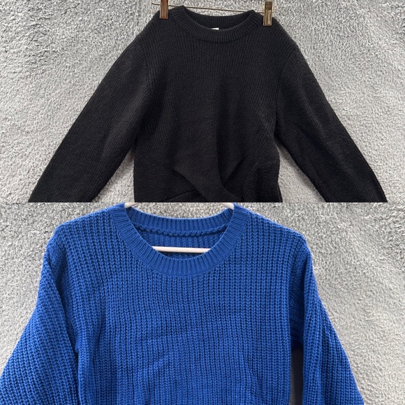 New Lot of 2 Girls Sweaters Size 10 - Picture 1 of 16